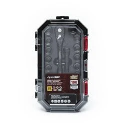 Husky 100-Position 3/8 In. Drive Universal Socket Wrench Set (26-Piece) -Husky Tools Shop husky ratchet socket sets h1003d26sws 1d 1000