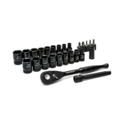 Husky 100-Position 1/4 In. Drive Universal Socket Wrench Set (26-Piece) -Husky Tools Shop husky ratchet socket sets h1004d26sws 40 1000