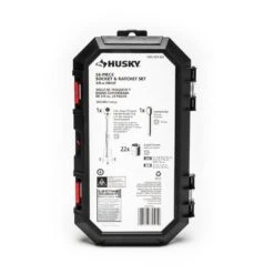 Husky 3/8 In. Drive Ratchet SAE/Metric Standard Socket Set (24-Piece) -Husky Tools Shop husky ratchet socket sets h3d24pcsws 1f 1000