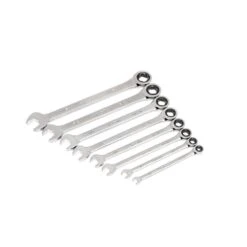 Husky BITE SAE 72-Tooth Ratcheting Wrench Set (8-Piece) -Husky Tools Shop husky ratcheting wrenches hbrw8xls 1d 1000