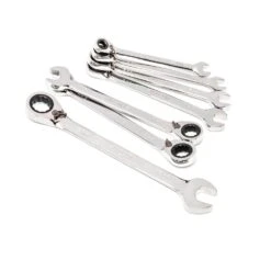 Husky Reversible Ratcheting MM Combination Wrench Set (7-Piece) -Husky Tools Shop husky ratcheting wrenches hrrw7pcmm c3 1000