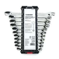 Husky Ratcheting Metric Combination Wrench Set (11-Piece) -Husky Tools Shop husky ratcheting wrenches hrw11pcmm 1f 1000