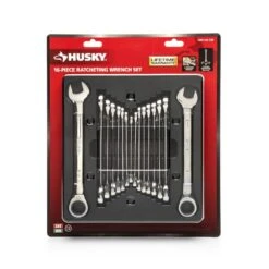 Husky SAE And Metric Ratcheting Wrench Set (16-Piece) -Husky Tools Shop husky ratcheting wrenches hrw16pcsm 1d 1000
