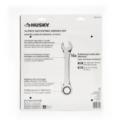 Husky SAE And Metric Ratcheting Wrench Set (16-Piece) -Husky Tools Shop husky ratcheting wrenches hrw16pcsm 66 1000