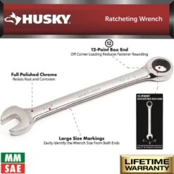 Husky Ratcheting Wrench Set With Pouch (30-Piece) -Husky Tools Shop husky ratcheting wrenches hrw30pcpch 40 1000