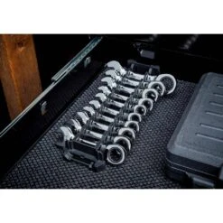 Husky Stubby Ratcheting SAE/MM Combination Wrench Set (10-Piece) -Husky Tools Shop husky ratcheting wrenches hstrw10pcsmn 44 1000