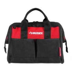 Husky 12 In. And 15 In. Tool Bag Combo -Husky Tools Shop husky red husky tool bags hd61215 th 77 1000