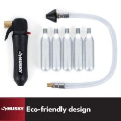 Husky HVAC Condensate Line Blaster W/5 Cartridges -Husky Tools Shop husky repair clamps hsky db 1f 1000