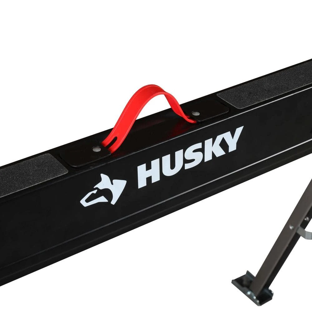 Husky 28.7 In. X 41.1 In. Steel Saw Horse And Jobsite Table With 1100 Lbs. Capacity - 1 Each 5 Husky 28.7 In. X 41.1 In. Steel Saw Horse And Jobsite Table With 1100 Lbs. Capacity - 1 Each - Image 3
