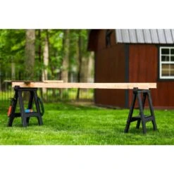 Husky 28 In. W X 31 In. H Folding Sawhorse (2-Pack) -Husky Tools Shop husky saw horses 999 7400 c3 1000