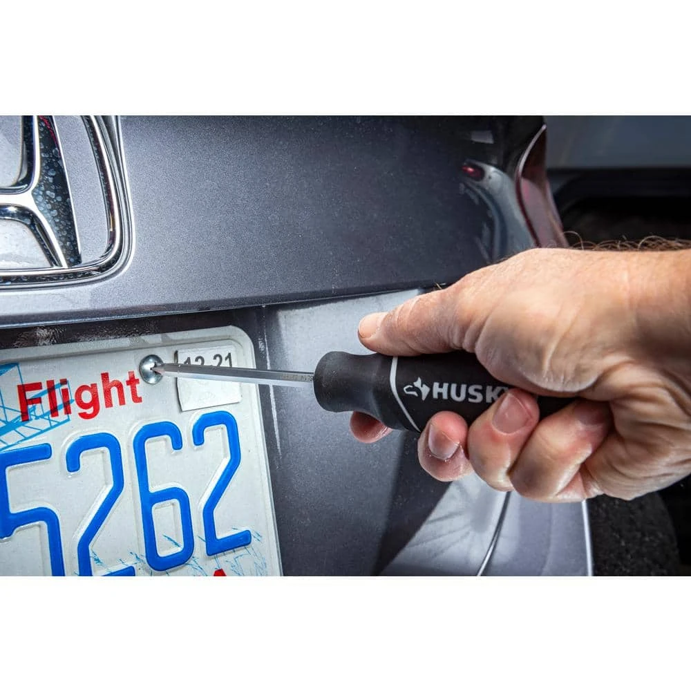 Husky Interchangeable Blade Screwdriver Set (10-Piece) 6 Husky Interchangeable Blade Screwdriver Set (10-Piece) - Image 4