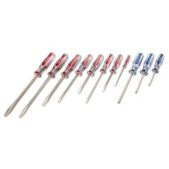 Husky Philips And Slotted Screwdriver Set With Acetate Handles (11-Piece) -Husky Tools Shop husky screwdriver sets h605mtssd 1d 1000