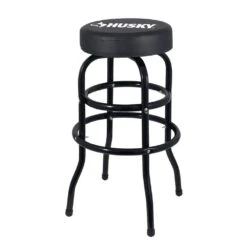 Husky 29 In. Shop Stool With 360° Swivel Seat -Husky Tools Shop husky shop stools hpl2009p dip 40 1000