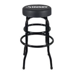 Husky 29 In. Shop Stool With 360° Swivel Seat