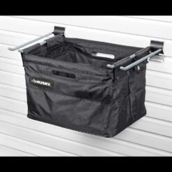 Husky 12 In. Utility Bag For Garage Slat Wall And Track Systems -Husky Tools Shop husky slatwall panels 90249hwfb 40 1000