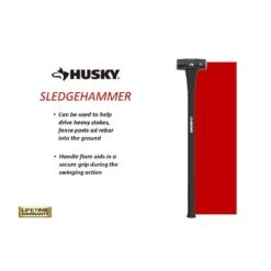Husky 10 Lb. Sledgehammer With 34 In. Fiberglass Handle -Husky Tools Shop husky sledge hammers hd sf10lb a0 1000