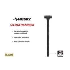 Husky 10 Lb. Sledgehammer With 34 In. Fiberglass Handle -Husky Tools Shop husky sledge hammers hd sf10lb c3 1000