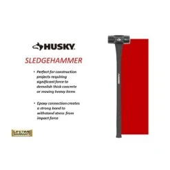 Husky 16 Lb. Sledgehammer With 34 In. Fiberglass Handle -Husky Tools Shop husky sledge hammers hd sf16lb 1d 1000
