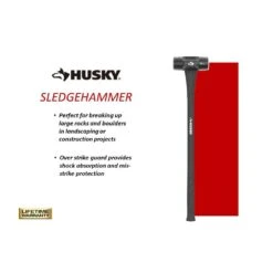 Husky 16 Lb. Sledgehammer With 34 In. Fiberglass Handle -Husky Tools Shop husky sledge hammers hd sf16lb a0 1000
