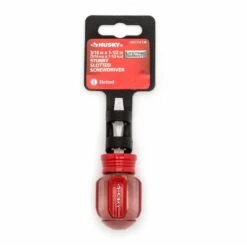 Husky 3/16 In. X 1-1/2 In. Stubby Slotted Screwdriver -Husky Tools Shop husky slotted screwdrivers h316x112sfhsd 44 1000
