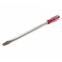 Husky 3/8 In. X 12 In. Square Shaft Standard Slotted Screwdriver
