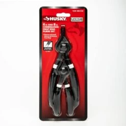 Husky 6 In. And 8 In. Snap Ring Pliers With Cushion Grip (2-Pack) -Husky Tools Shop husky snap ring pliers hsrps68 66 1000