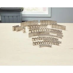 Husky 1/4 In., 3/8 In., And 1/2 In. Drive Socket Set In EVA Foam Tray (200-Piece) 19 Husky 1/4 In., 3/8 In., And 1/2 In. Drive Socket Set In EVA Foam Tray (200-Piece) -Husky Tools Shop husky socket sets h200msseva 4f 1000