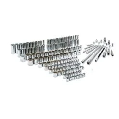 Husky 1/4 In. X 3/8 In. And 1/2 In. Drive Socket And Accessory Set (219-Piece)