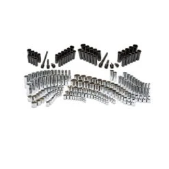 Husky 1/4 In., 3/8 In. And 1/2 In. Drive Chrome And Impact Socket Set With EVA Storage Trays (250-Piece) -Husky Tools Shop husky socket sets h250cissevacb 66 1000