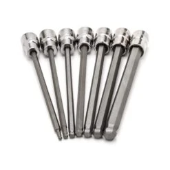 Husky Long Ball End Bit Socket Set Metric (7-Piece) -Husky Tools Shop husky socket sets h3dmmlbbs7pcnn c3 1000