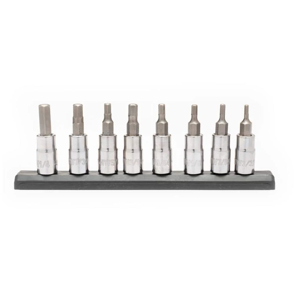 Husky 1/4 In. Drive SAE/Metric Hex Bit Socket Set (16-Piece) 5 Husky 1/4 In. Drive SAE/Metric Hex Bit Socket Set (16-Piece) - Image 3