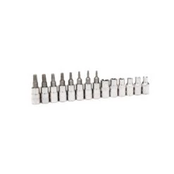 Husky 1/4 In. Drive Torx Bit Socket Set (14-Piece) -Husky Tools Shop husky socket sets h4dtorx14pc 4f 1000