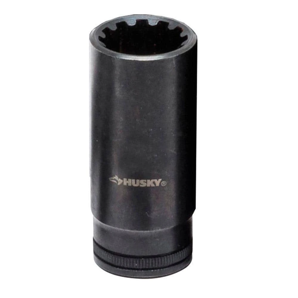 Husky 3/8 In. Drive 13 Mm Knurl Grip Deep Universal Socket 3 Husky 3/8 In. Drive 13 Mm Knurl Grip Deep Universal Socket