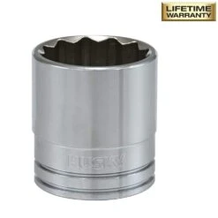 Husky 1/2 In. Drive 1-1/16 In. 12-Point SAE Standard Socket -Husky Tools Shop husky sockets h2d12p11116 1d 1000