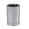 Husky 1/2 In. Drive 19 Mm 12-Point Metric Deep Socket