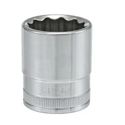 Husky 1/2 In. Drive 21 Mm 12-Point Metric Standard Socket