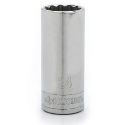 Husky 1/2 In. Drive 12-Point Metric Standard Socket 24 Mm