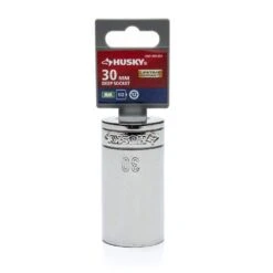 Husky 1/2" Drive 12 Point Deep Metric Socket 30mm 8 Husky 1/2" Drive 12 Point Deep Metric Socket 30mm -Husky Tools Shop husky sockets h2d12p30mm 40 1000