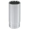 Husky 1/2 In. Drive 1 In. 12-Point SAE Deep Socket -Husky Tools Shop husky sockets h2d12pdp1 64 1000