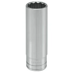Husky 1/2 In. Drive 3/4 In. 12-Point SAE Deep Socket