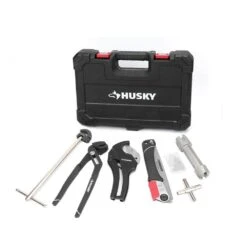 Husky Plumbers Tool Set With Carrying Case (7-Piece)