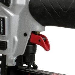 Husky 20-Gauge 9/16 In. Fine Wire Stapler - Compatible With Arrow T50 Staples -Husky Tools Shop husky staplers dpfws 44 1000