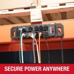 Husky 10 Ft. 14/3 Heavy Duty 10-Outlet 4200 Joule Surge Protector With USB-A And USB-C Ports, Black -Husky Tools Shop husky surge protectors ylpt 155 fa 1000