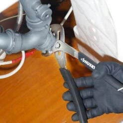 Husky 10 In. Groove Pliers With Quick Adjusting Joint And Curved Jaw -Husky Tools Shop husky tongue groove pliers 90925 1f 1000