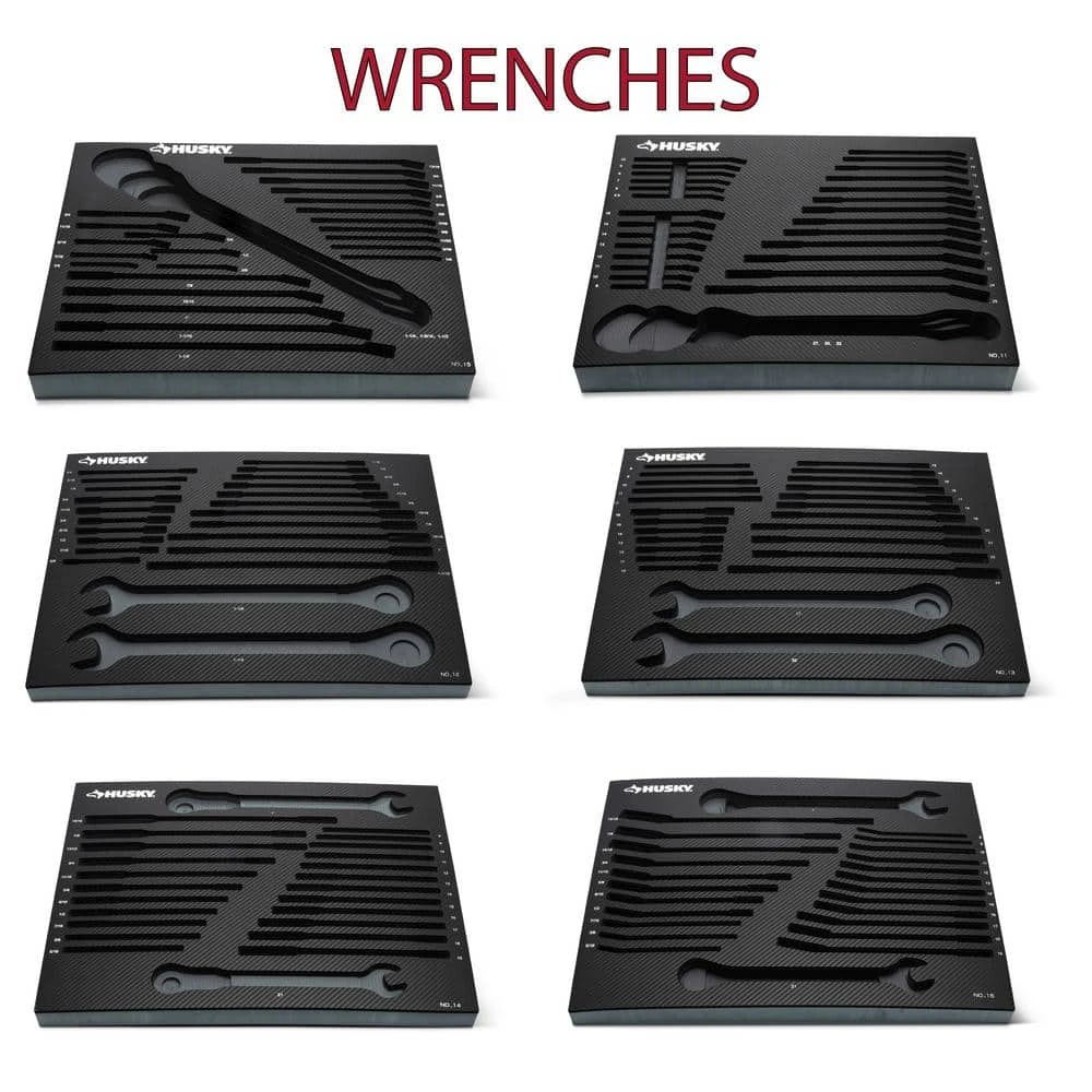 Husky EVA Foam Storage Trays For 1,025-Piece Tool Set (19-Trays) 7 Husky EVA Foam Storage Trays For 1,025-Piece Tool Set (19-Trays) - Image 5