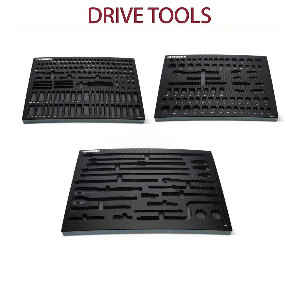 Husky EVA Foam Storage Trays For 1,025-Piece Tool Set (19-Trays) 5 Husky EVA Foam Storage Trays For 1,025-Piece Tool Set (19-Trays) - Image 3