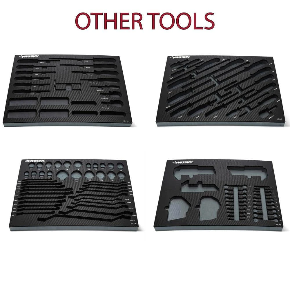 Husky EVA Foam Storage Trays For 1,025-Piece Tool Set (19-Trays) 8 Husky EVA Foam Storage Trays For 1,025-Piece Tool Set (19-Trays) - Image 6