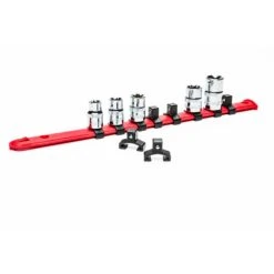 Husky 3/8 In. Drive Socket Rail (10-Socket) -Husky Tools Shop husky tool accessories h3drailmp 02 4f 1000