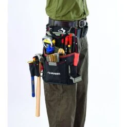 Husky 2-Pocket Framer Tool Pouch With Leather -Husky Tools Shop husky tool belts gp 46664n14 1f 1000