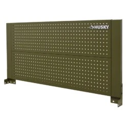 Husky 46 In. Gloss Army Green Steel Pegboard Attachment